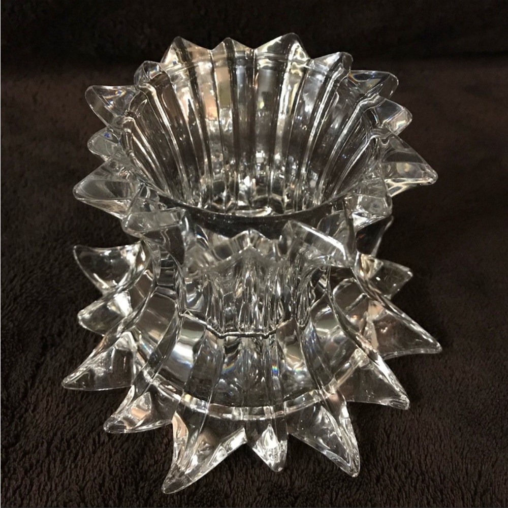 Partylite ~ Aurora Pillar Holder ~ 24% lead crystal ~ 🌟 Host Pick 🌟 ~Brand New